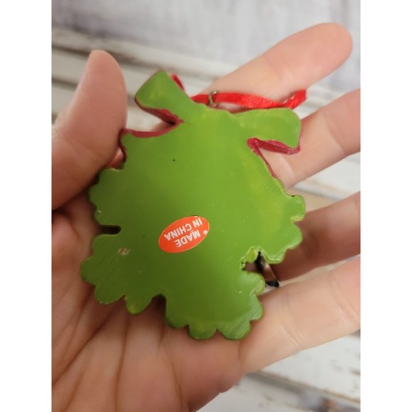 Holly mistletoe ornament vintage Xmas holiday tree - Picture 3 of 5
